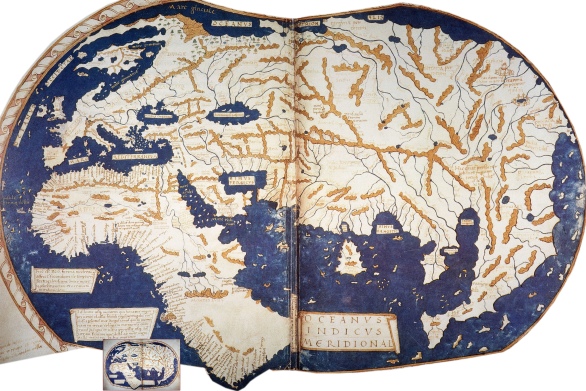 Mapamundi de Henricus Martellus (1489) | Fuente